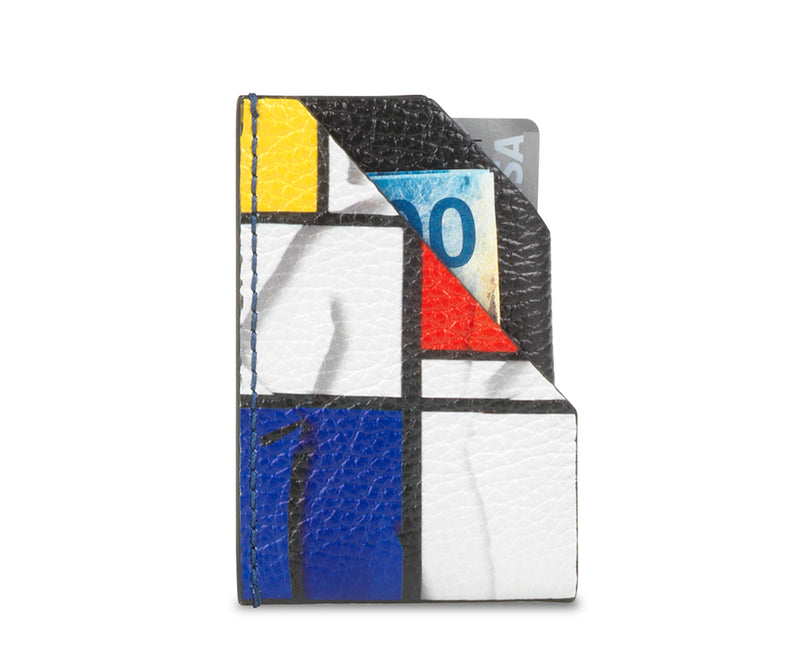 "Mondrian" Men's card holder